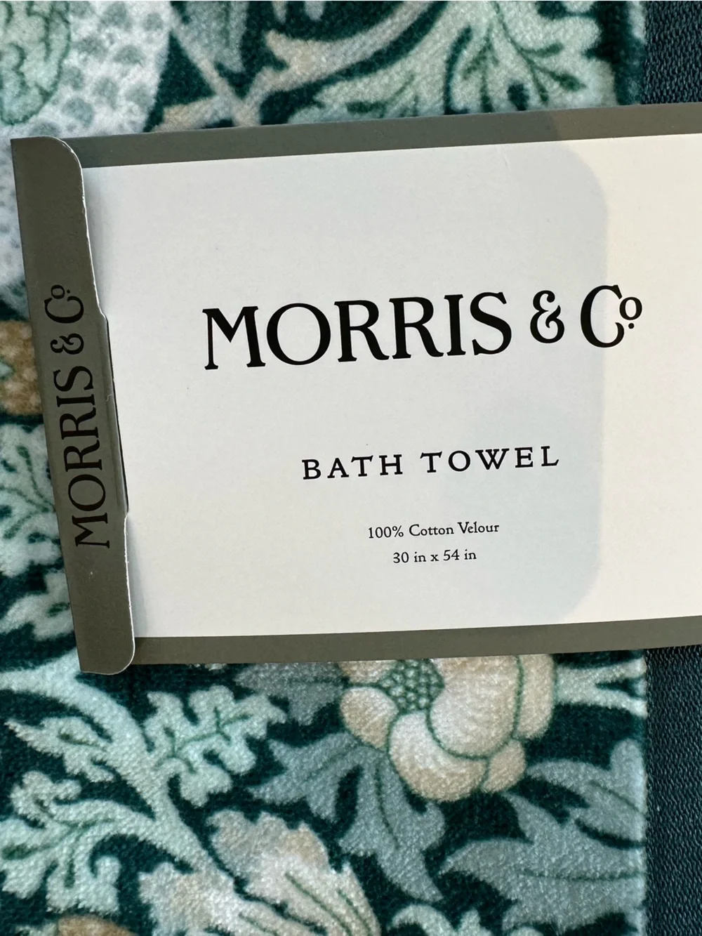 Morris & Co. William Morris Cotton Towels Strawberry Thief